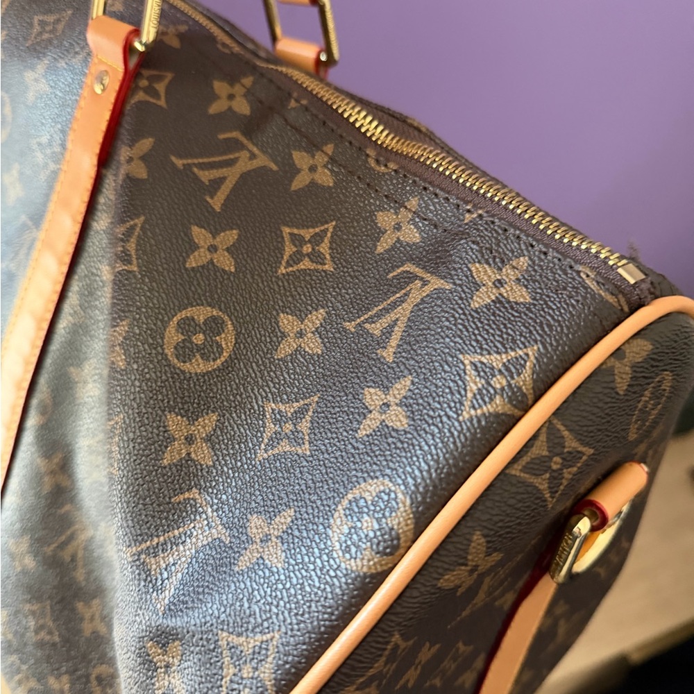 Louis Vuitton monogram keepall bandoulière travel bag - Picture 6 of 16